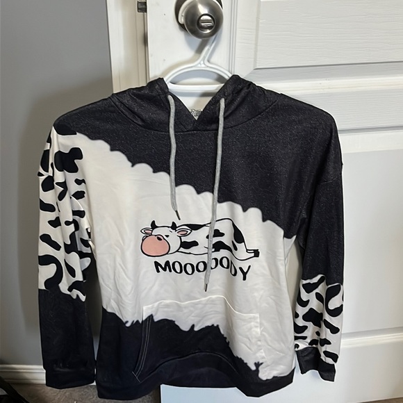 Ladies Large Moooody Thin Hoodie - Picture 1 of 5